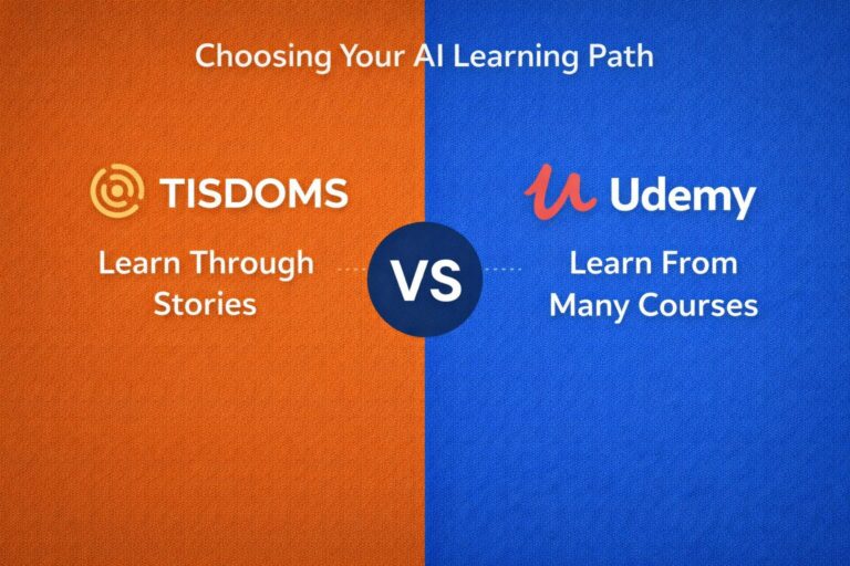 Udemy vs Tisdoms AI Courses